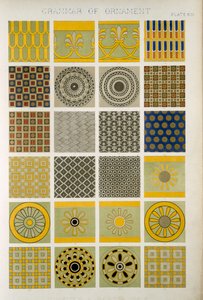 Ninevah and Persia No 2、from &39;The Grammar of Ornament&39; by Owen Jones（1809-68） 作： Owen Jones